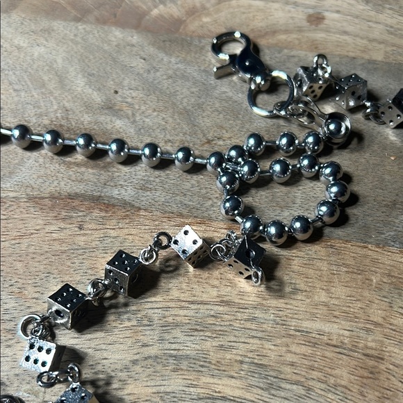 Silver Chain skull Wallet Accessory chain - Picture 12 of 16
